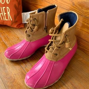 Sperry top sider saltwater duck boots